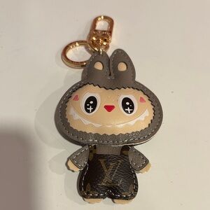 Labubu Gray Keychain (Non-popmart)